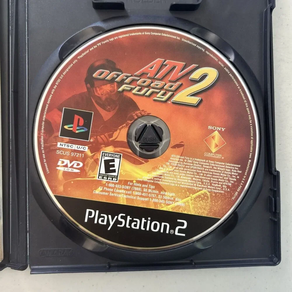 ATV Offroad Fury 2 & 3 PS2 Bundle Sony PlayStation 2 2004 CIB Complete Tested